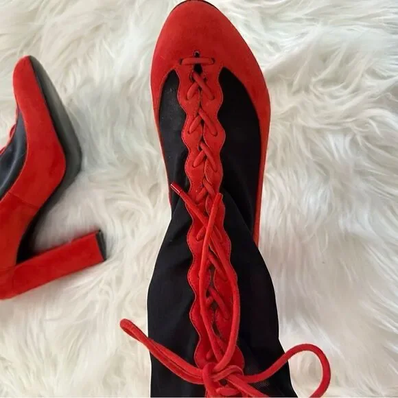 ʟɪᴋᴇ ɴᴇᴡ ɢɪᴏʀɢɪᴏ ᴀʀᴍᴀɴɪ ꜰᴡ18 ꜱᴜᴇᴅᴇ ʙʟᴏᴄᴋ ʜᴇᴇʟ ʙᴏᴏᴛꜱ - Picture 10 of 17